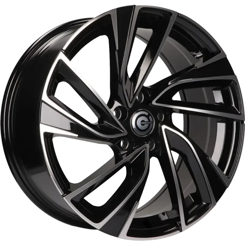 Carbonado Monaco Black Polished 7,50x17 5x112,00 ET42,00