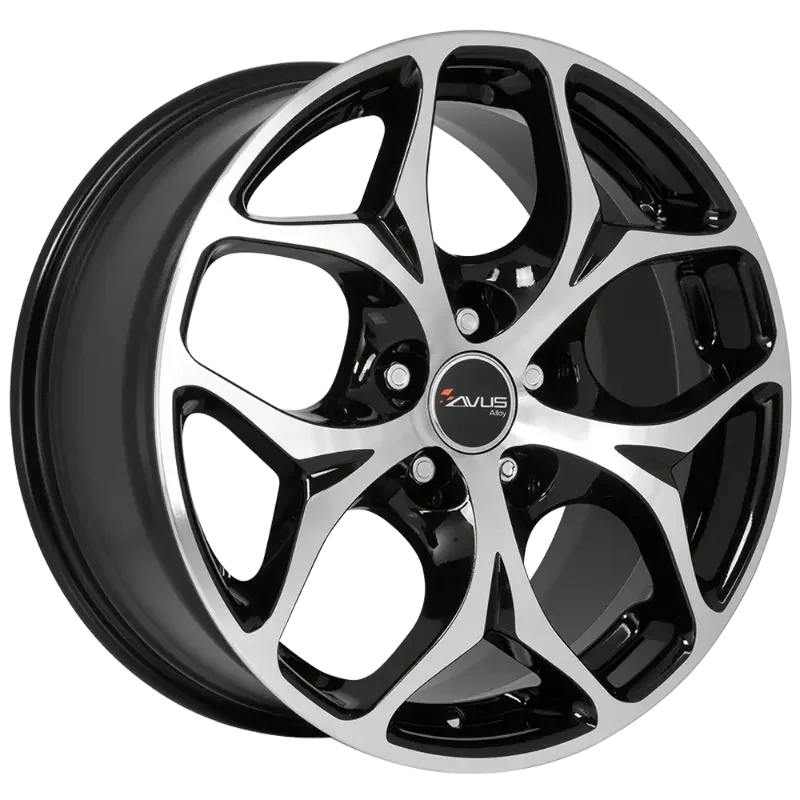 AVUS Racing AC-MB2 - Black Polished 8,50x18 5x130,00 ET58,00