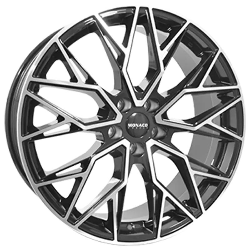 MONACO WHEELS Grand Prix 15 FF Black Polished 8,50x20 5x130,00 ET34,00