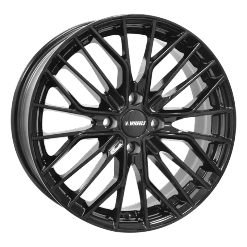 itWHEELS Tiara 4 Gloss Black 6,50x16 4x108,00 ET20,00
