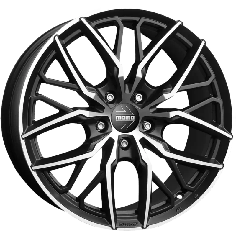 MOMO Spider Black Polished 8,50x19 5x112,00 ET35,00