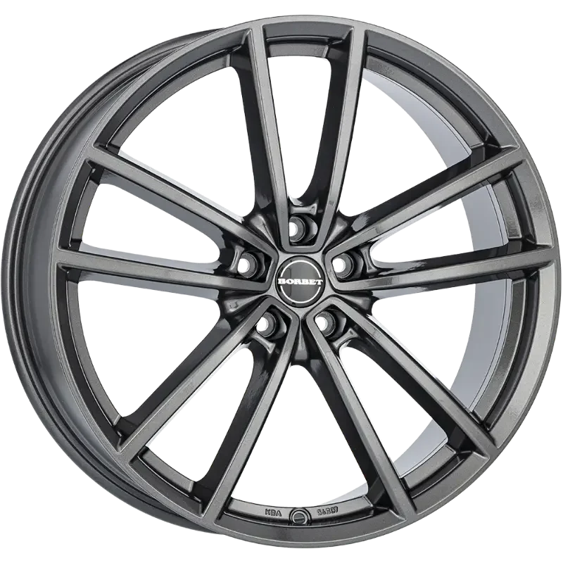 Borbet W anthracite glossy 8,00x18 5x112,00 ET40,00