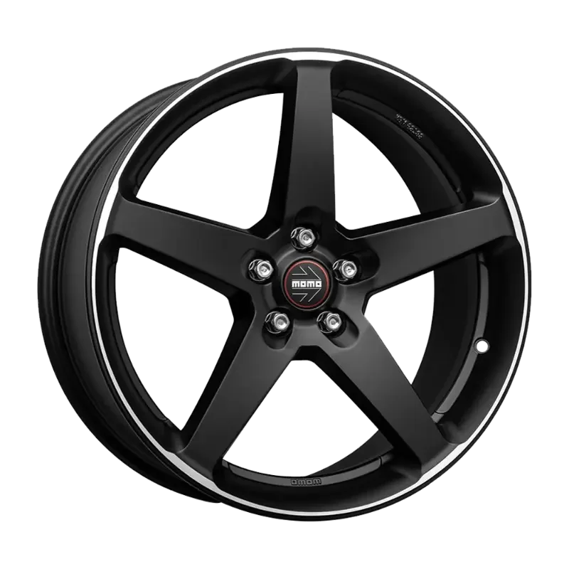 MOMO Five Black Polished 8,50x19 5x112,00 ET30,00