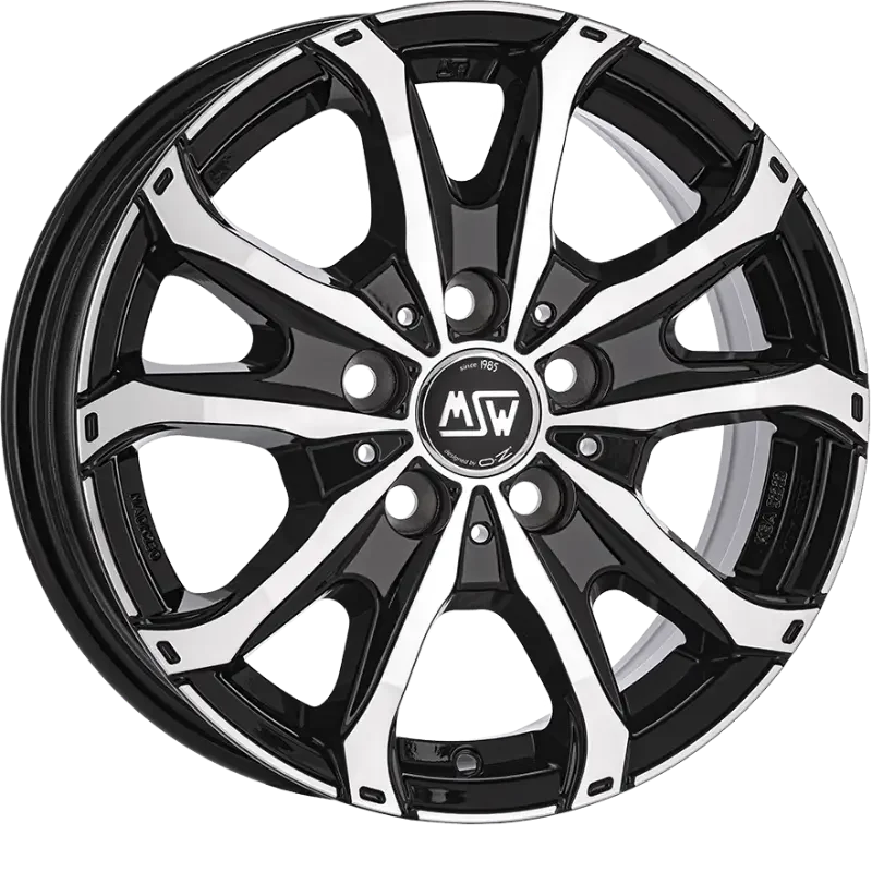 MSW 48 VAN Black Polished 7,00x17 5x118,00 ET68,00