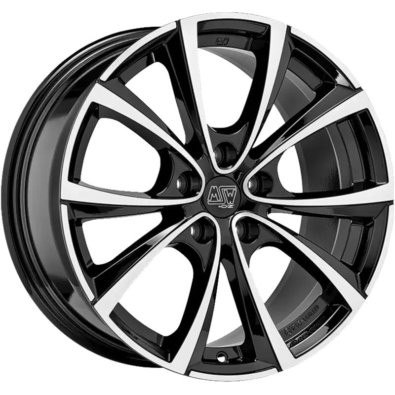 MSW 27T Black Polished 9,50x20 5x114,30 ET45,00