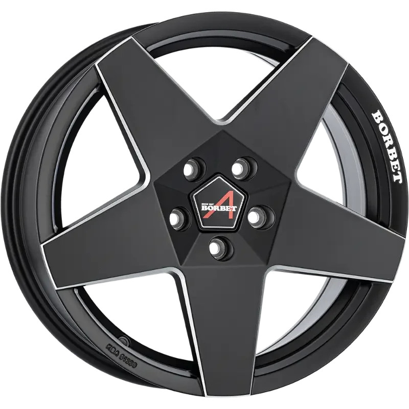 Borbet A NEU black 8,00x18 5x112,00 ET37,00