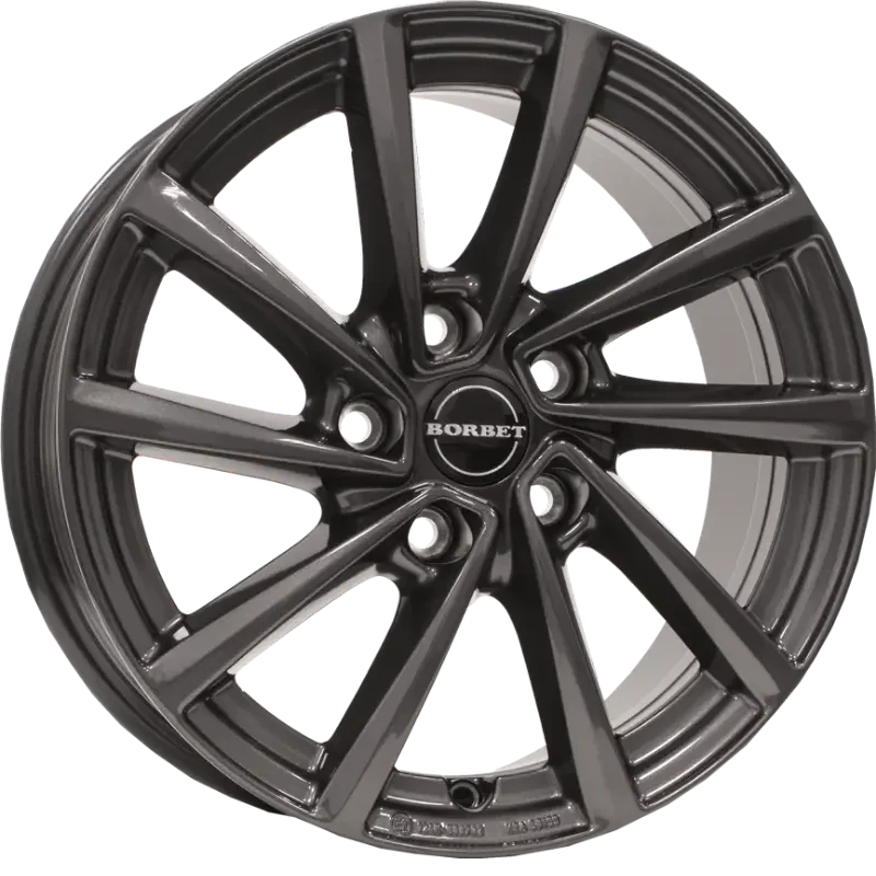 Borbet V anthracite 7,00x19 5x108,00 ET38,00