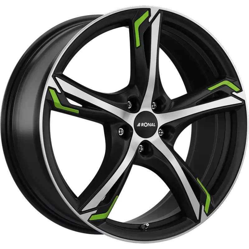 Ronal R62 Trend Green 7,50x18 5x100,00 ET35,00