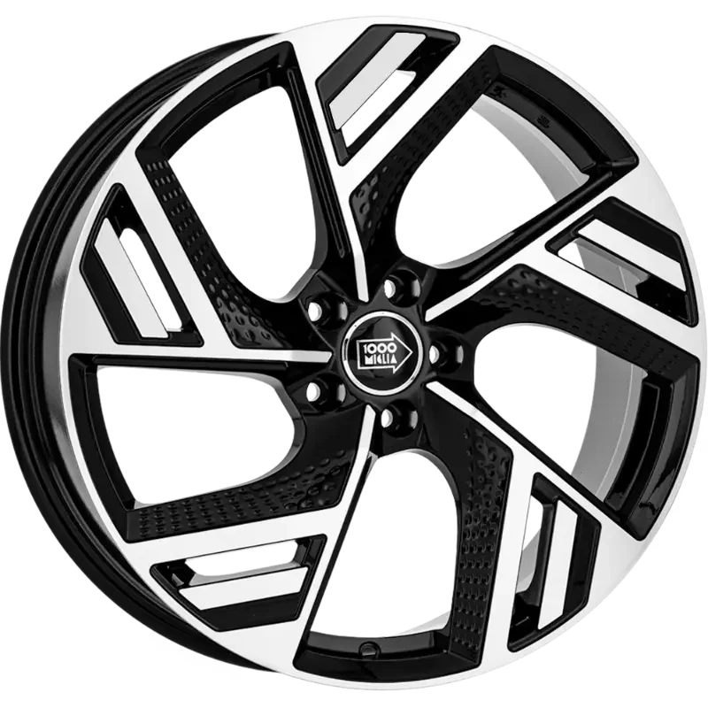 Mille Miglia MME5 Black Polished 7,50x18 5x114,30 ET47,00