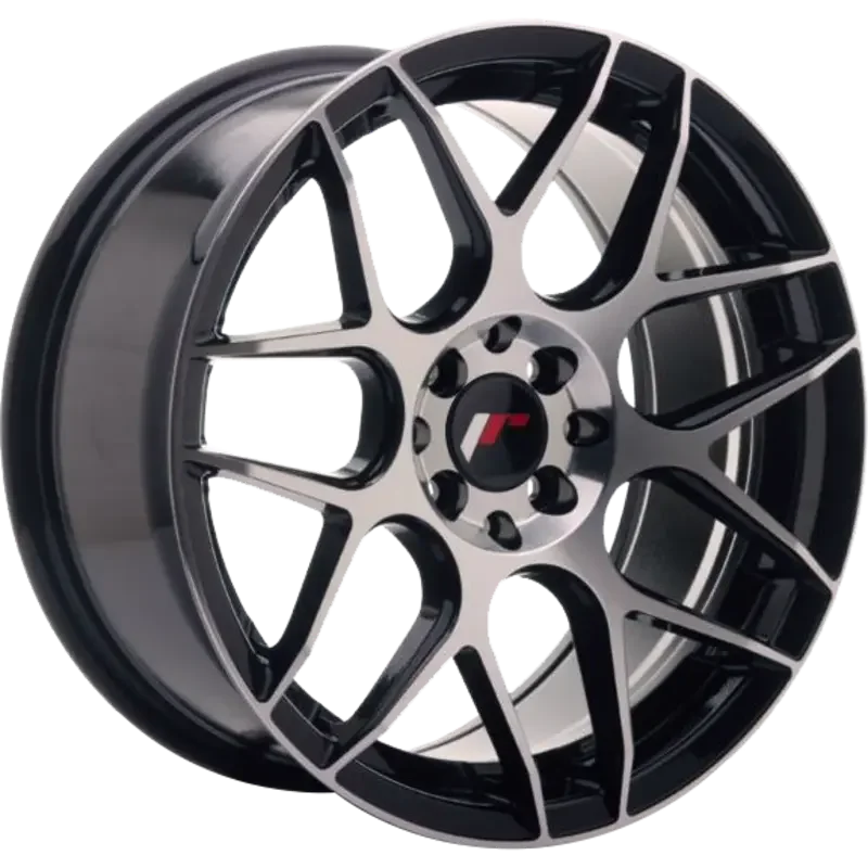 JR Wheels JR18 Black Machined 7,50x18 5x108,00 ET40,00