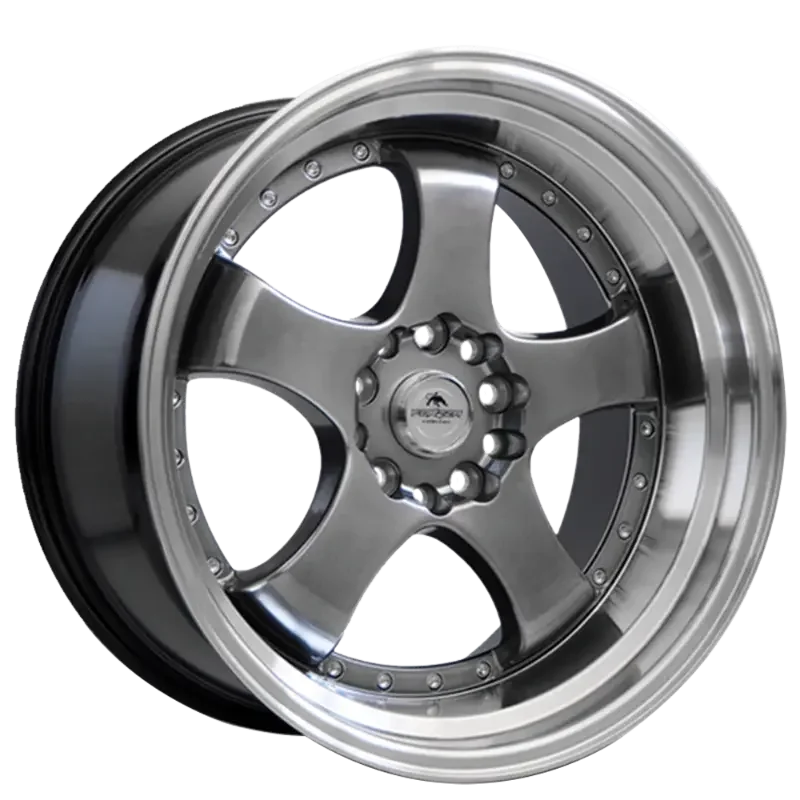 FORZZA Flamber Hyper Black Lip Machined 7,50x17 5x112,00 ET35,00