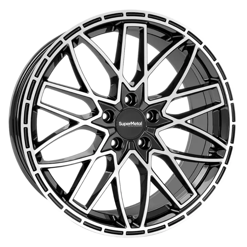 SuperMetal Vane Black polished 9,00x20 5x120,00 ET45,00