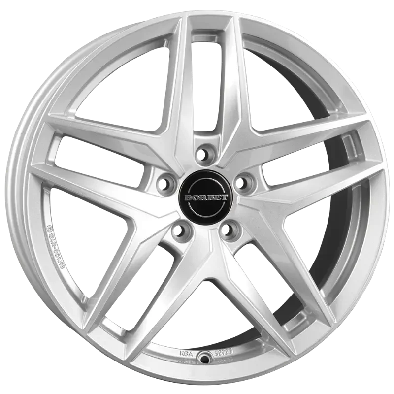 Borbet Z crystal silver 7,50x17 5x112,00 ET36,00