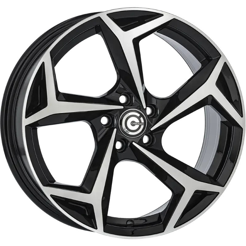 Carbonado Tropico Black Polished 6,50x16 5x100,00 ET38,00