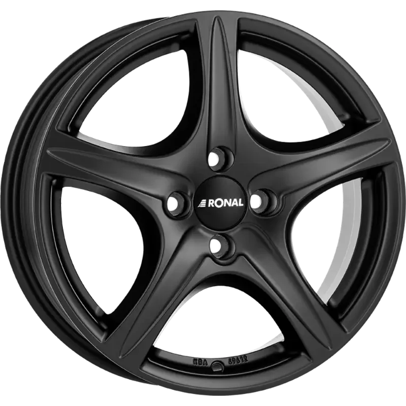 Ronal R56 Trend Black 6,50x16 4x100,00 ET35,00